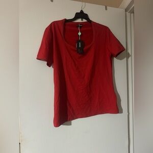Versace new red, beautiful shirt for women